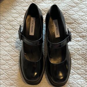 Steve Madden Black Mary Jane Shoes